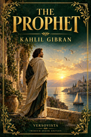 323-the-prophet Illustrated ebook cover for The Prophet by Kahlil Gibran — VERSOVISTA premium ebook edition