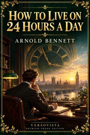 335-how-to-live-on-24-hours-a-day Illustrated ebook cover for How to Live on 24 Hours a Day by Arnold Bennett — VERSOVISTA premium ebook edition
