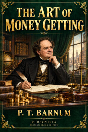 347-the-art-of-money-getting Illustrated ebook cover for The Art of Money Getting by P. T. Barnum — VERSOVISTA premium ebook edition