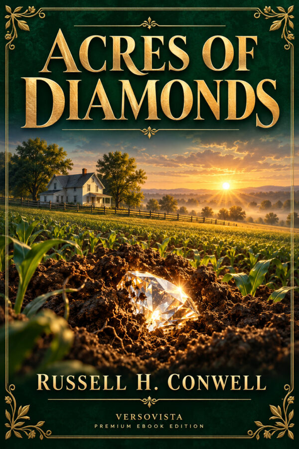 351-acres-of-diamonds Illustrated ebook cover for Acres of Diamonds by Russell H. Conwell — VERSOVISTA premium ebook edition
