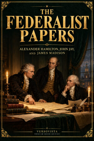 383-the-federalist-papers Illustrated ebook cover for The Federalist Papers by Alexander Hamilton, John Jay, and James Madison — VERSOVISTA premium ebook edition