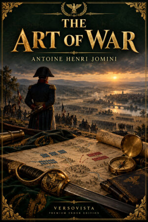 427-the-art-of-war Illustrated ebook cover for The Art of War by Antoine Henri Jomini — VERSOVISTA premium ebook edition