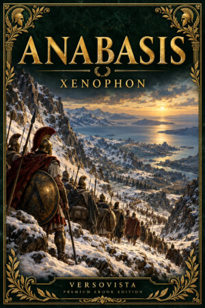Illustrated ebook cover for Anabasis by Xenophon — VERSOVISTA premium ebook edition