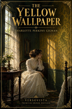 463-the-yellow-wallpaper Illustrated ebook cover for The Yellow Wallpaper by Charlotte Perkins Gilman — VERSOVISTA premium ebook edition