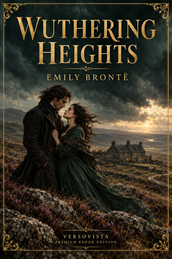 467-wuthering-heights Illustrated ebook cover for Wuthering Heights by Emily Brontë — VERSOVISTA premium ebook edition
