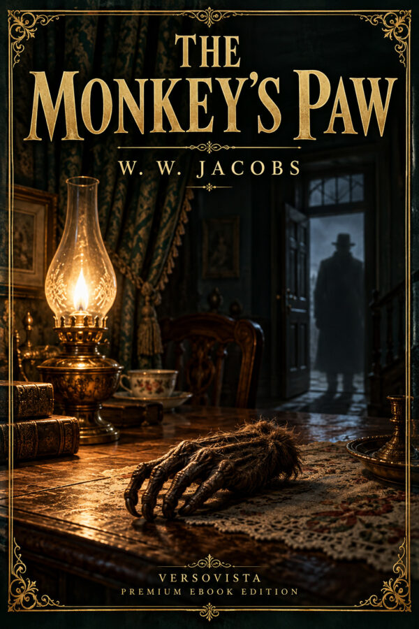 499-the-monkey-s-paw Illustrated ebook cover for The Monkey's Paw by W. W. Jacobs — VERSOVISTA premium ebook edition