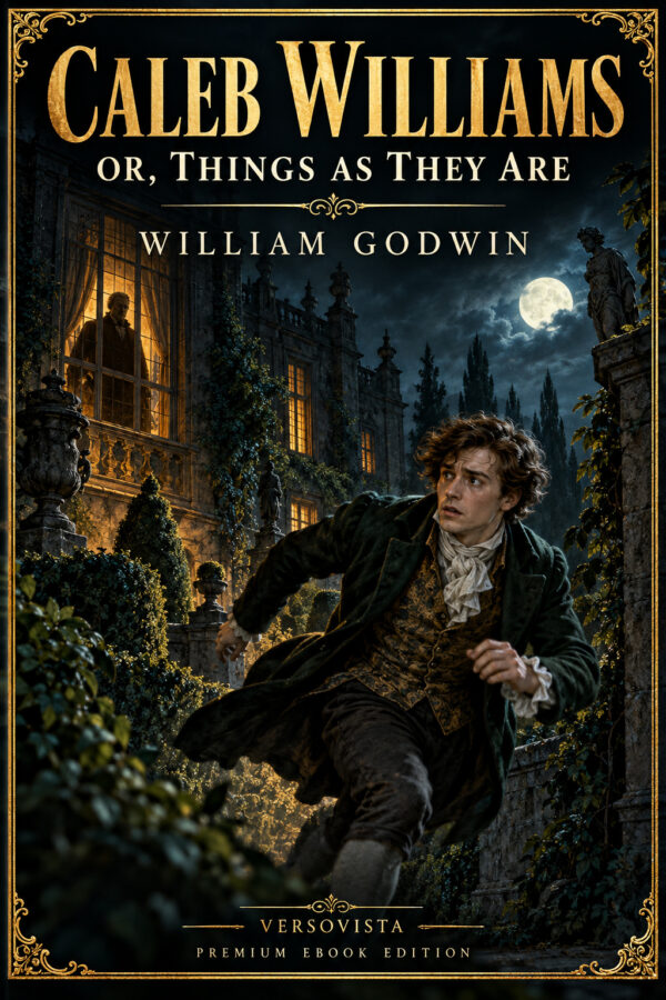 523-caleb-williams Illustrated ebook cover for Caleb Williams; Or, Things as They Are by William Godwin — VERSOVISTA premium ebook edition