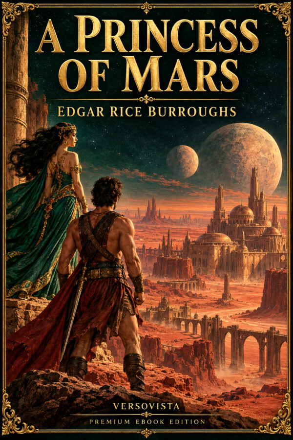 531-a-princess-of-mars Illustrated ebook cover for A Princess of Mars by Edgar Rice Burroughs — VERSOVISTA premium ebook edition