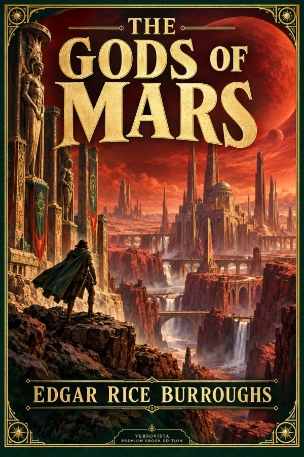 547-the-gods-of-mars Illustrated ebook cover for The Gods of Mars by Edgar Rice Burroughs — VERSOVISTA premium ebook edition