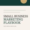 Small Business Marketing Playbook ebook cover by VERSOVISTA