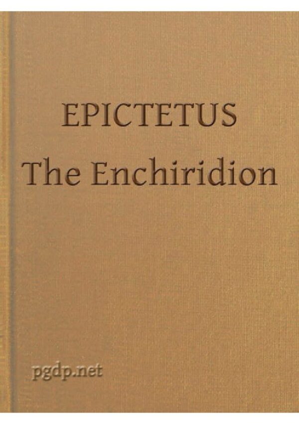 The Enchiridion — Actual PDF page preview Actual first page from the PDF edition of The Enchiridion