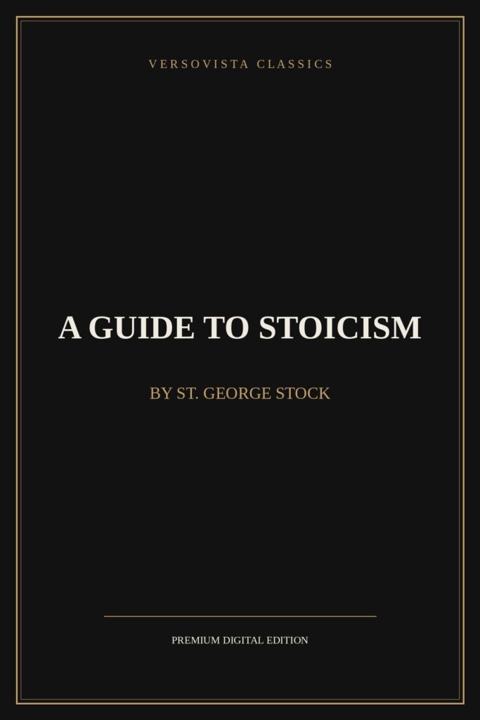 A Guide to Stoicism Ebook Cover - VERSOVISTA