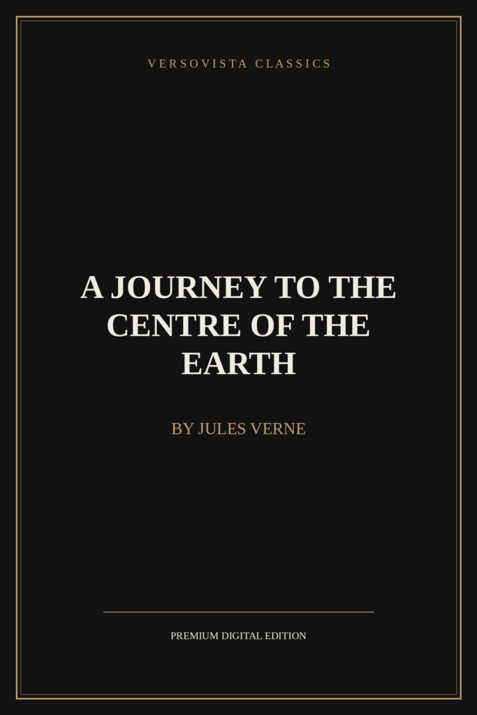 A Journey to the Centre of the Earth Ebook Cover - VERSOVISTA