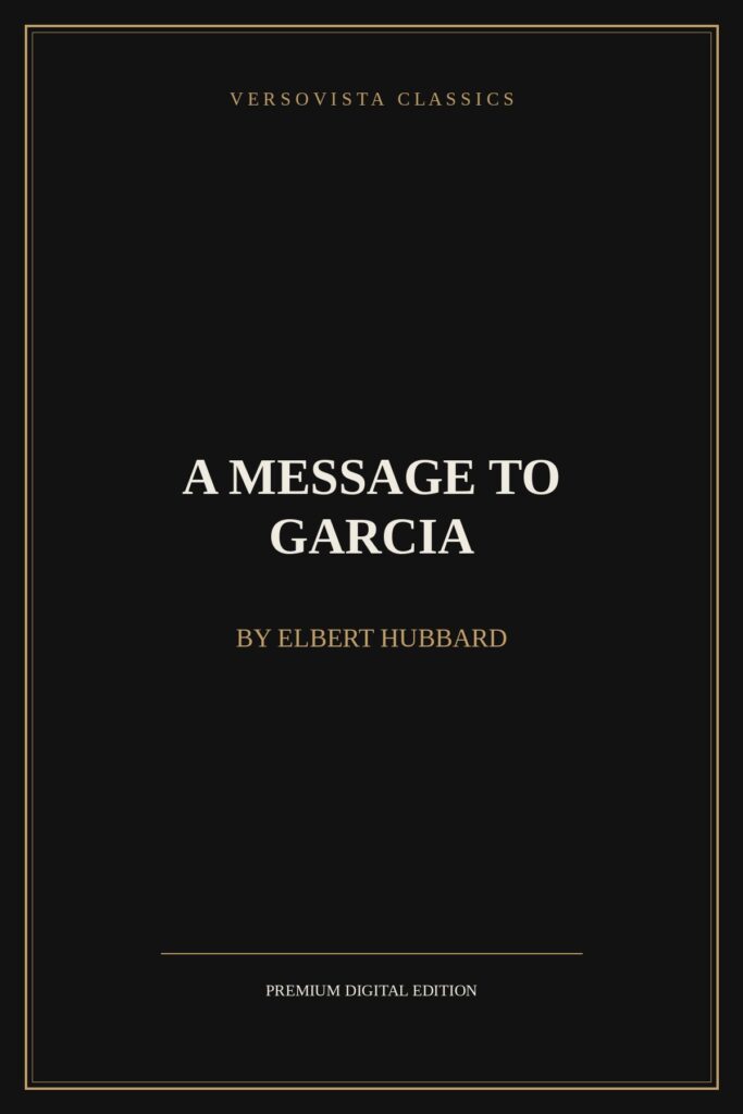 A Message to Garcia Ebook Cover - VERSOVISTA