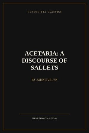 Acetaria: A Discourse of Sallets Ebook Cover - VERSOVISTA