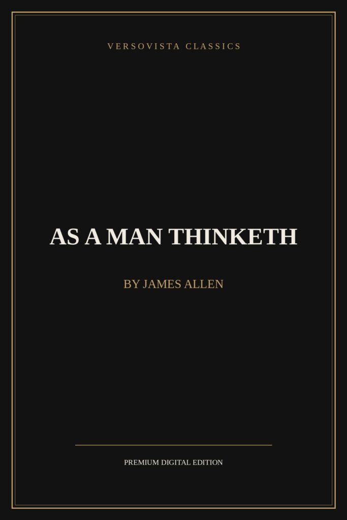 As a Man Thinketh Ebook Cover - VERSOVISTA