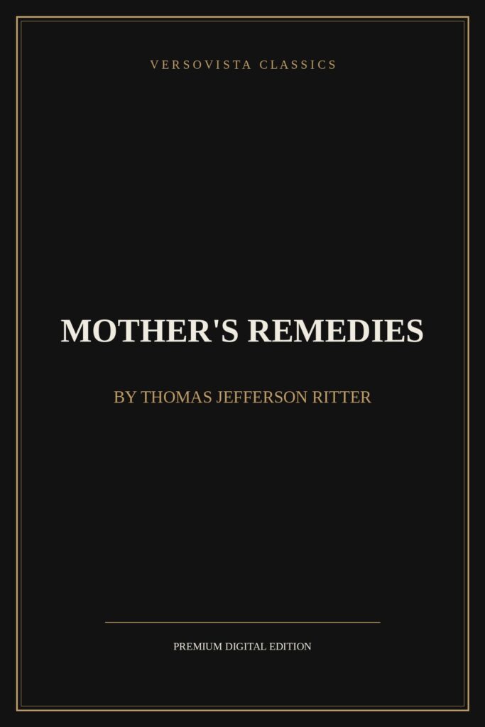 Mother's Remedies Ebook Cover - VERSOVISTA