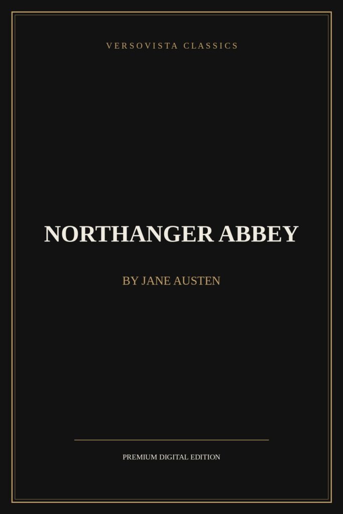 Northanger Abbey Ebook Cover - VERSOVISTA