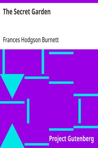 The Secret Garden by Frances Hodgson Burnett free ebook cover
