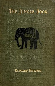 The Jungle Book by Rudyard Kipling free ebook cover