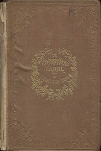 A Christmas Carol by Charles Dickens free ebook cover