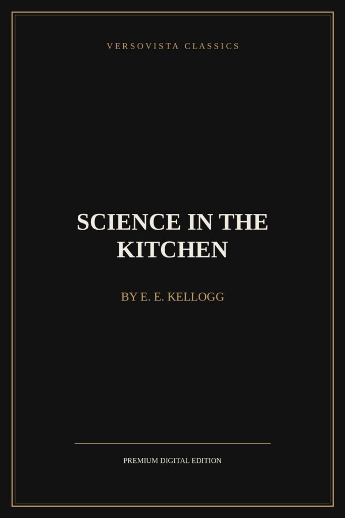 Science in the Kitchen Ebook Cover - VERSOVISTA