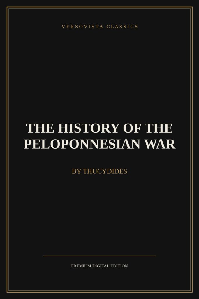 The History of the Peloponnesian War Ebook Cover - VERSOVISTA