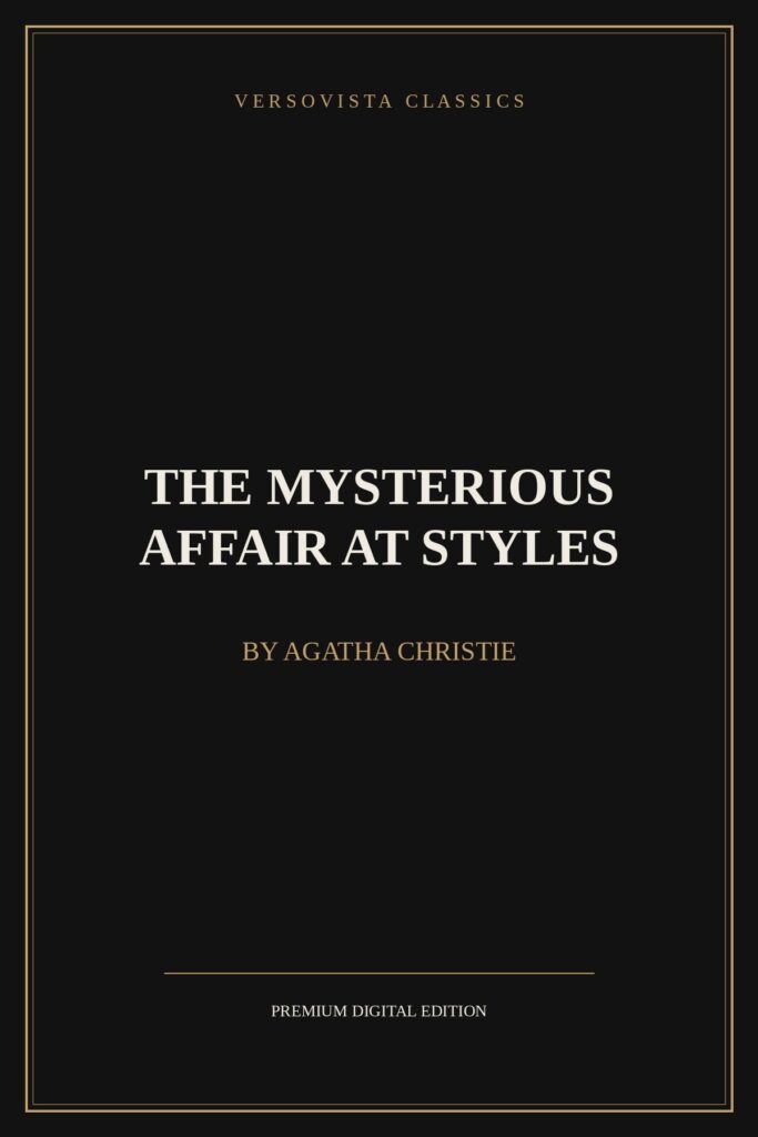 The Mysterious Affair at Styles Ebook Cover - VERSOVISTA