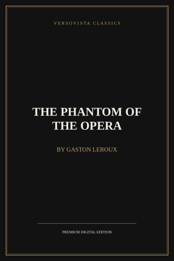The Phantom of the Opera Ebook Cover - VERSOVISTA