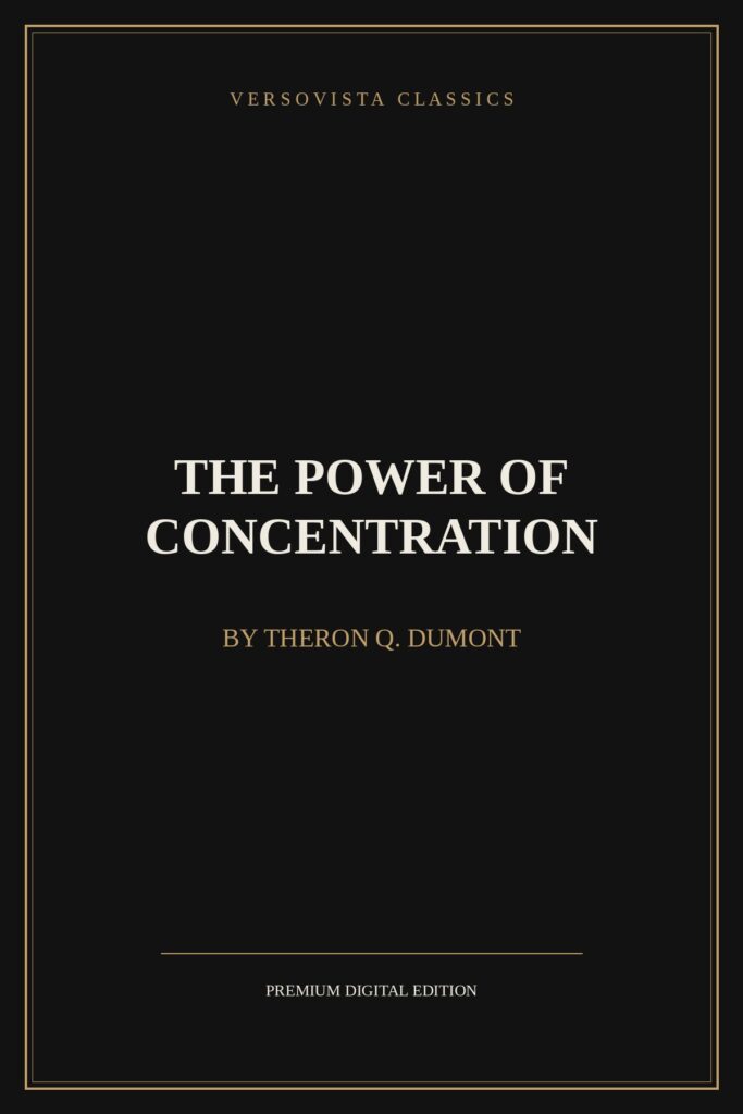 The Power of Concentration Ebook Cover - VERSOVISTA