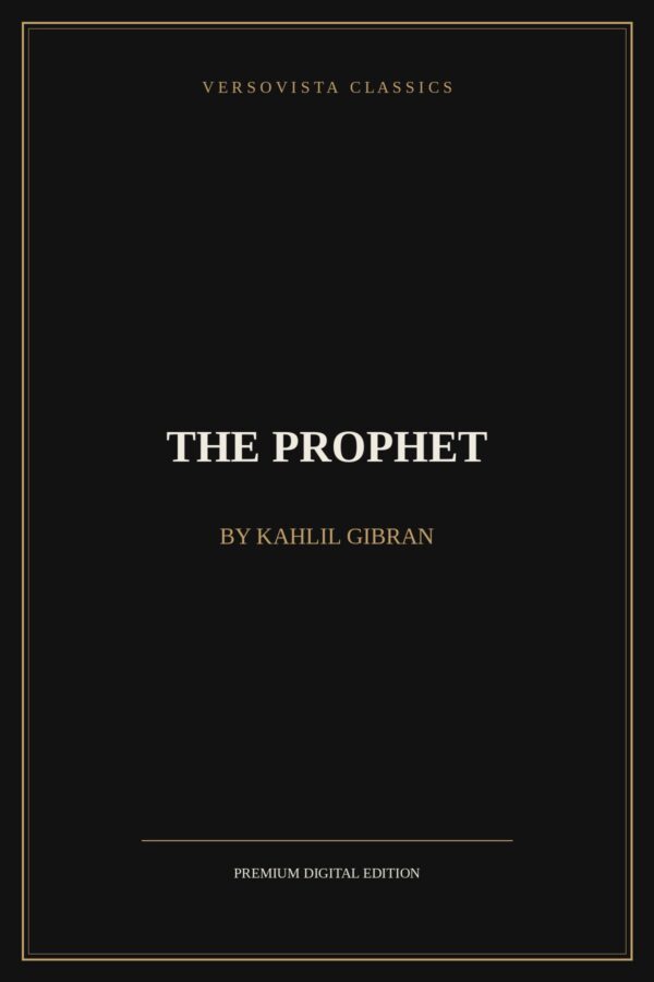 The Prophet Ebook Cover - VERSOVISTA