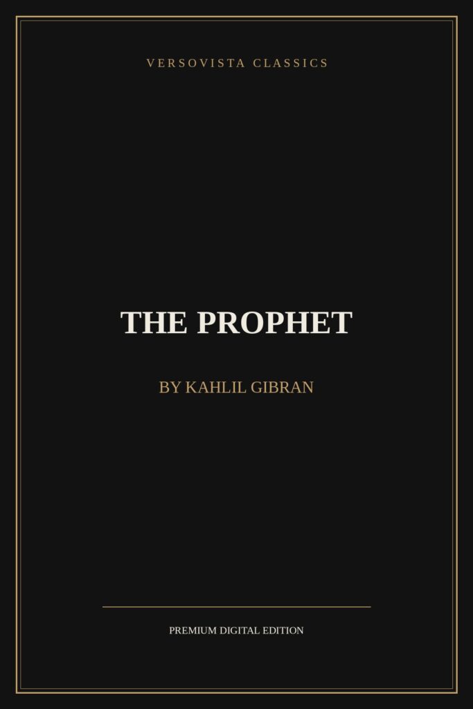 The Prophet Ebook Cover - VERSOVISTA