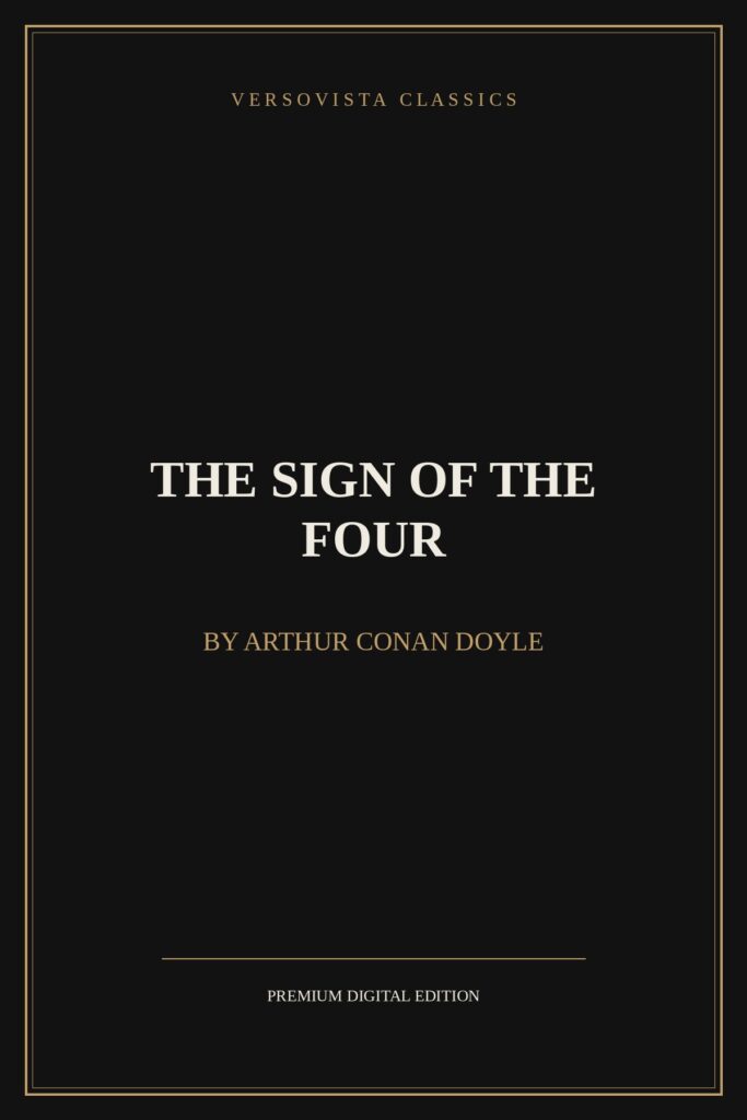 The Sign of the Four Ebook Cover - VERSOVISTA