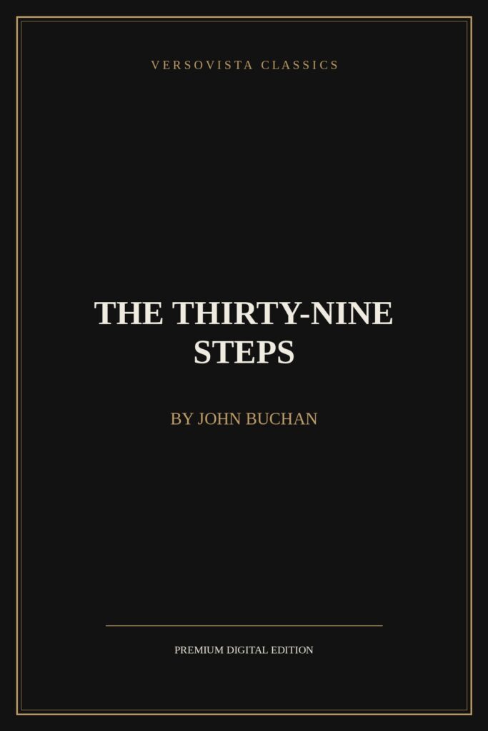 The Thirty-Nine Steps Ebook Cover - VERSOVISTA