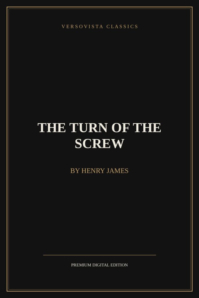 The Turn of the Screw Ebook Cover - VERSOVISTA